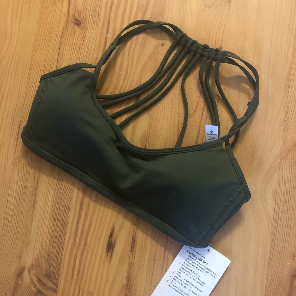 NWT Lululemon Lighten Up Bra